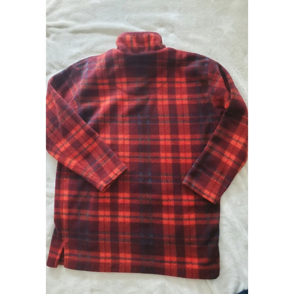 Vintage Talbots plaid sweatshirt size small - Picture 8 of 9